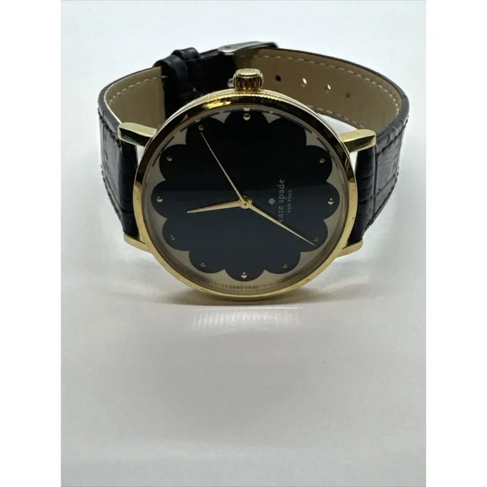 Kate Spade New York 0227 Women's Brown Leather Strap Analog Dial Watch JNA469
